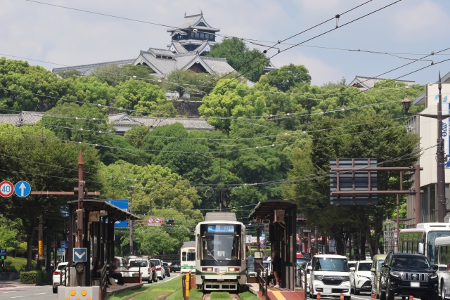 熊本市の街並み